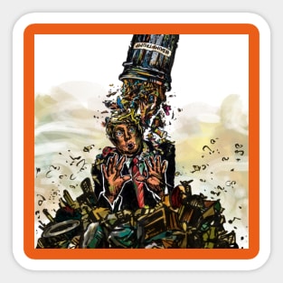 Dump tRump - Landfill Colored - Front Sticker